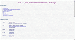 Desktop Screenshot of griffins.absoblogginlutely.net